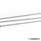 silver hobby chain 2,5mm x2mm