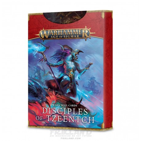 W/S CARDS: DISCIPLES OF TZEENTCH (ENG)