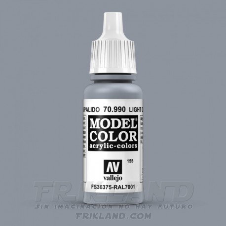155:MODELCOLOR 990-17ML. GRIS PALIDO