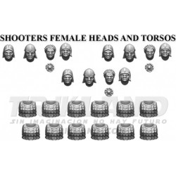 Shooters Male Heads and Torsos