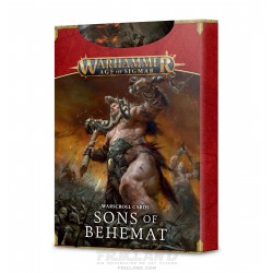 WARSCROLL CARDS: SONS OF BEHEMAT (ESP)