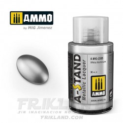 A-stand. Aluminio Blanco
