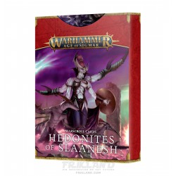W/S CARDS: HEDONITES OF SLAANESH (ENG)