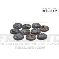 25MM SCENERY BASES, DELTA SERIES