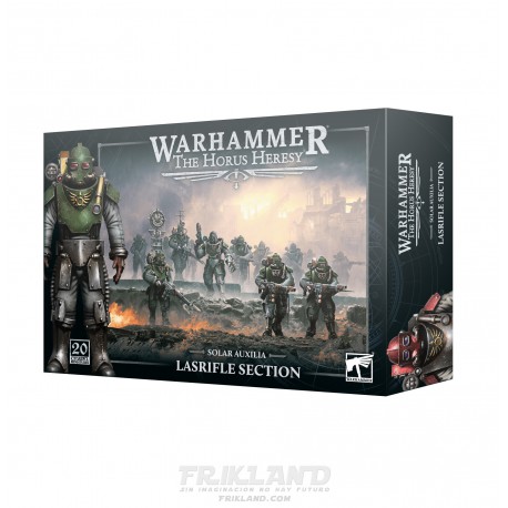 HH: SOLAR AUXILIA LASRIFLE SECTION