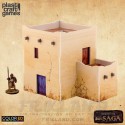 TWO-STORY DESERT BUILDING