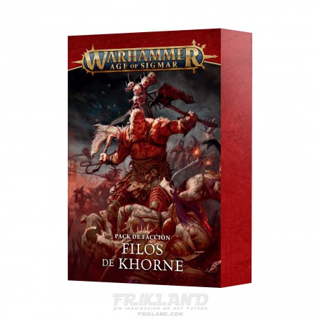 PACK DE FACCIÓN: FILOS DE KHORNE (ESP)