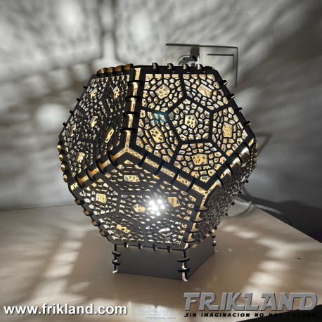 Dodecahedron lamp