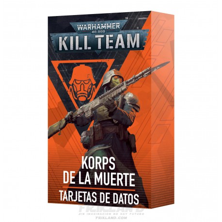 TARJETAS DE DATOS:KORPS DE LA MUERTE ESP