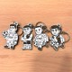 FUTCHIS – Chibi Football Player Keychains