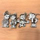 FUTCHIS – Chibi Football Player Keychains