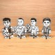 FUTCHIS Chibi Figures – Football Player Collectibles