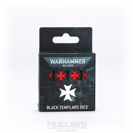 WARHAMMER 40000: BLACK TEMPLARS DICE