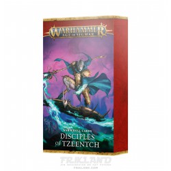 WARSCROLL CARDS: DISCIPLES TZEENTCH ENG