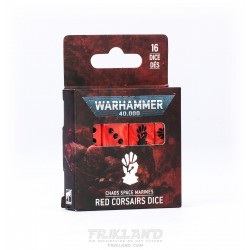 CHAOS SPACE MARINES: RED CORSAIRS DICE