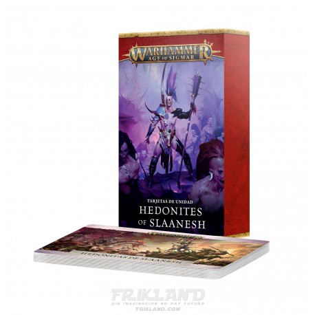 TARJETAS DE UNIDAD:HEDONITES OF SLAANESH