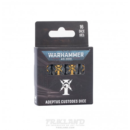 WARHAMMER 40000: ADEPTUS CUSTODES DICE