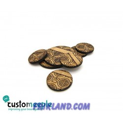 Bases para miniaturas (orientales) en DM - Grande