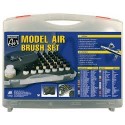 MODEL AIRBRUSH SET, BASIC0S (29) + AEROGRAFO