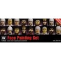 MODEL COLOR SET:FACES PAINTING SET JAUME ORTIZ(8)