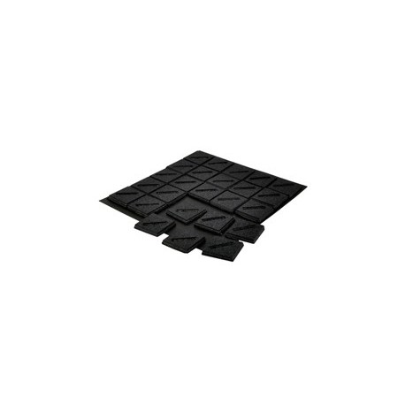 25mm Square Slotted Bases (25)