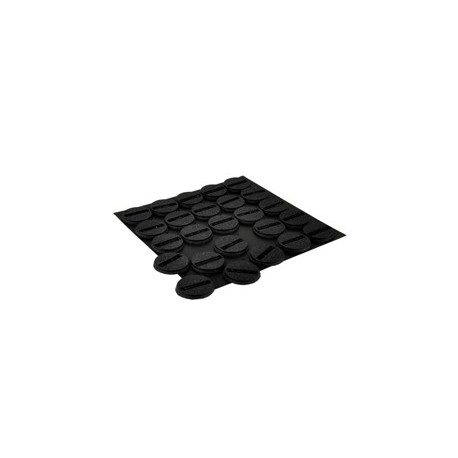 25mm Round Slotted Bases (25)