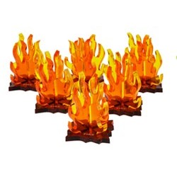 Fire / Explosion Markers (6 pack)
