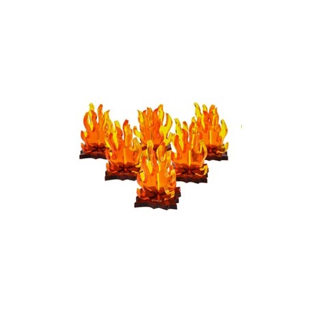 Fire / Explosion Markers (6 pack)