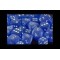 Frosted Blue/white 12mm d6 (36 Dice)