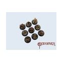 TROGLODYTE BASES, WROUND 30MM (5)