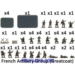 French Artillery Group, with Greatcoats