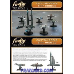Firefly: Customizable Ships Models (Unpainted Resin)