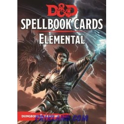 D&D: Elemental Evil Spell Deck (43 Cards)