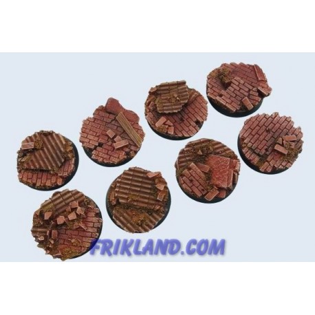 Shale Bases, 32mm Round (4)