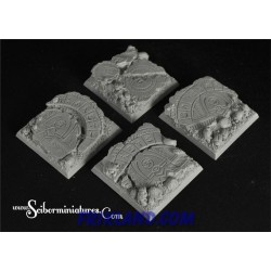 Egyptian Ruins 50 mm square base