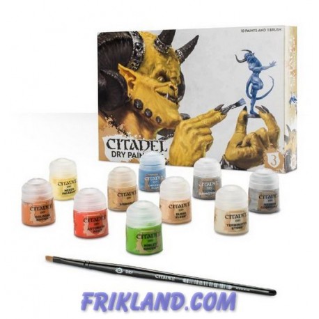 CITADEL DRY PAINT SET                   