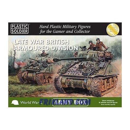 15mm Late War British Armoured Division