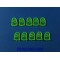 Status Marker "Fire" (10)