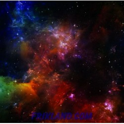 War Game Mat - 36x36inch - Space Nebula