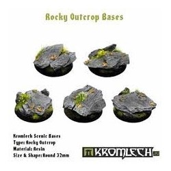 ROCKY OUTCROP BASES, ROUND 32MM